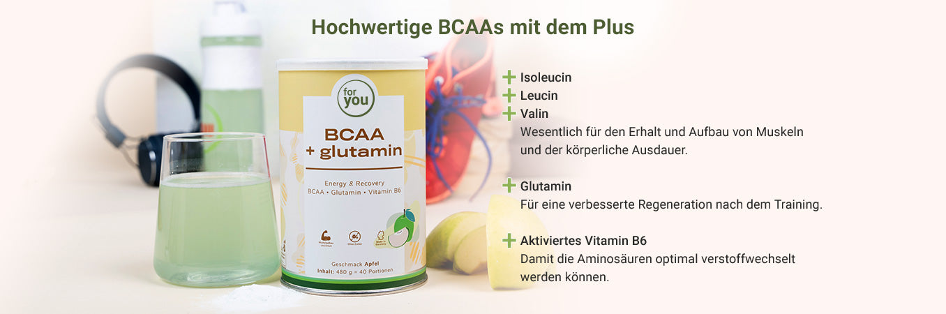 BCAAs + Glutamin - информация за витамин B6 и аминокиселини