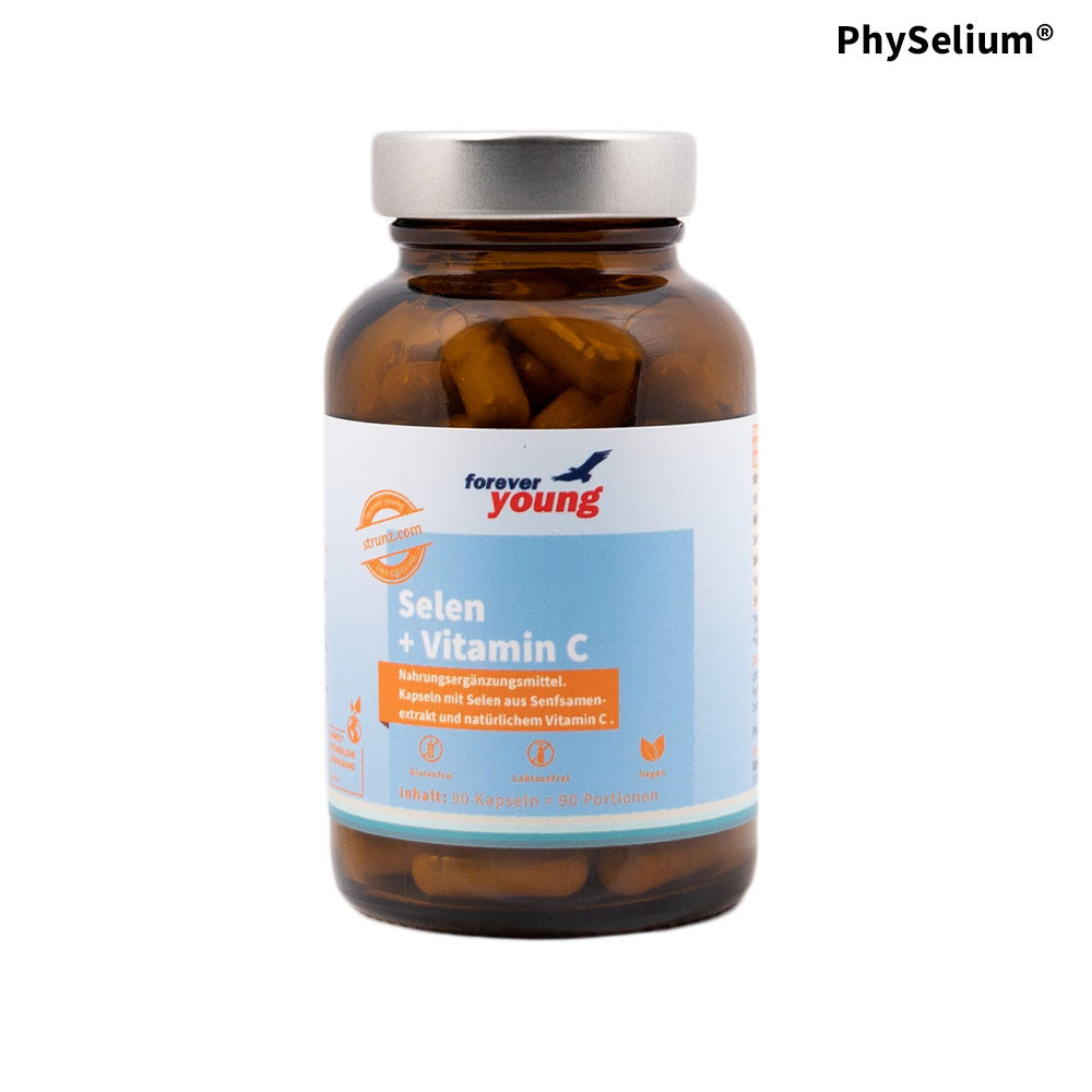 Естесвен Селен + Витамин С 90 капсули 150 μg/222 mg forever young - Завинаги Здрав ООД.