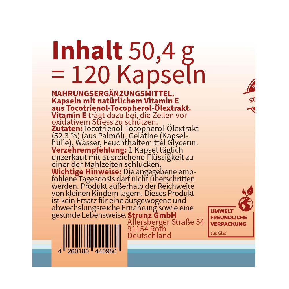 Естествен Витамин Е Tокотриеноли (Vitamin E Tocotrienols) 120 капсули forever young EVNol TM 50% - Завинаги Здрав ООД. Витамин Е Tокотриеноли е хранителна добавка под формата на капсули и съдържа патентованата активна съставка EVNol TM 50% във висока доза. Този натурален екстракт от Токотриенол и Токоферол от палмово масло с устойчив произход съдържа 78% Токотриеноли и 22% Токофероли.