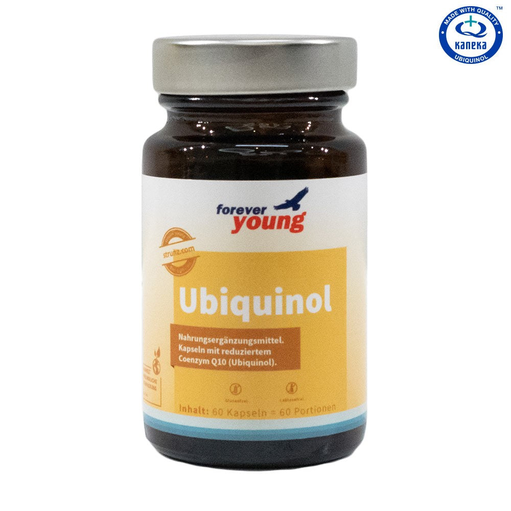 Канека Убиквинол (Kaneka Ubiquinol™) биоактивен коензим Q10 60 капсули по 50 mg forever young - Завинаги Здрав ООД. Ubiquinol е хранителна добавка под формата на капсули и съдържа 50 mg редуциран коензим Q10 (Убиквинол) с висока бионаличност - от водещия световен патент на Kaneka. Естествената активна съставка от ферментация на дрожди, коензим Q10 е с много голяма чистота (без дрожди).