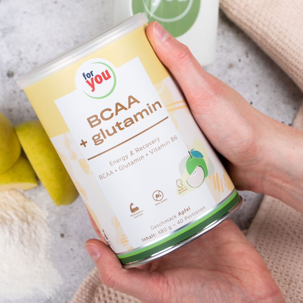  BCAAs + Glutamin - прах за енергия и възстановяване