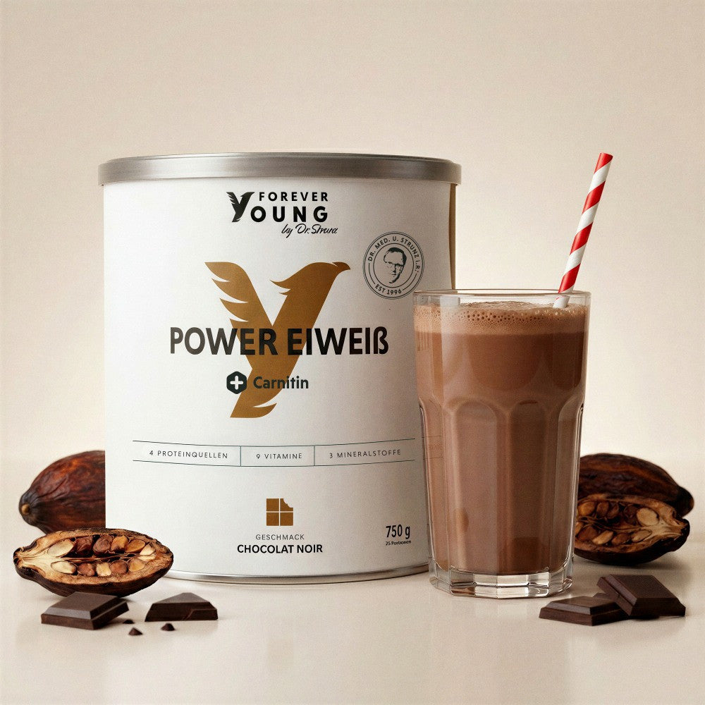 Четирикомпонентен протеин шоколад 750 g forever young Power