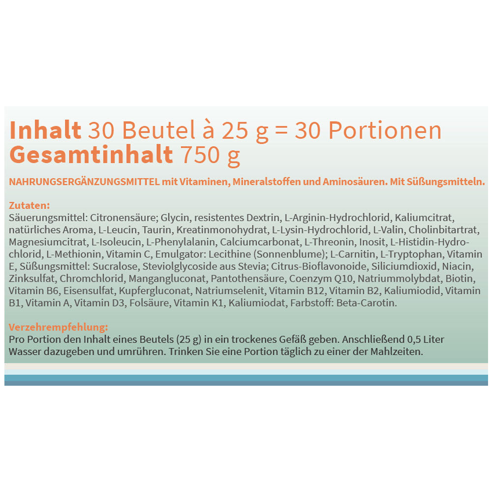 Forever Young Vitamineral Amino Komplex - детайли на опаковката