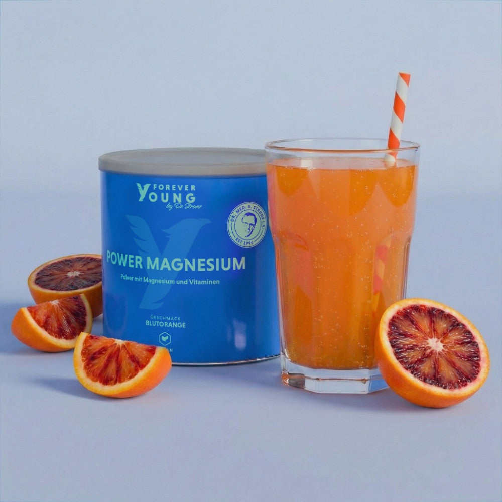 Магнезий комплекс Power Magnesium (магнезиев бисглицинат, магнезиев малат и магнезиев цитрат) 480 g forever young