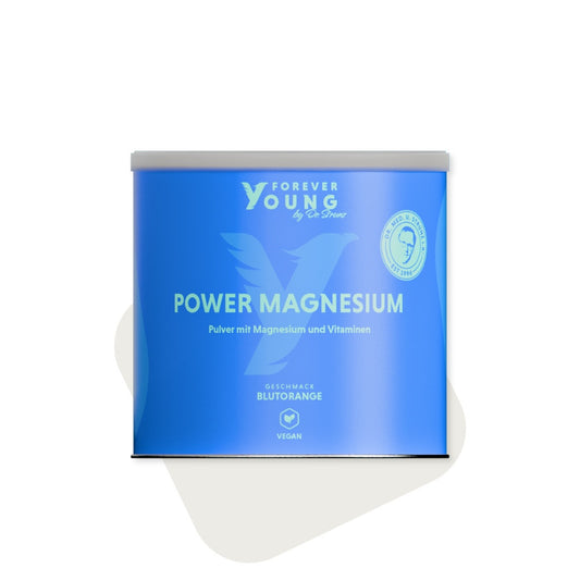 Магнезий комплекс Power Magnesium (магнезиев бисглицинат, магнезиев малат и магнезиев цитрат) 480 g forever young