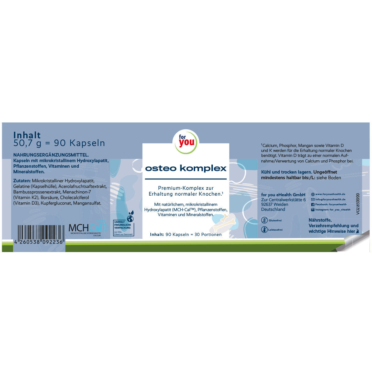 for you osteo komplex - ползи за костите и ставите